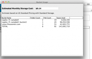 S3 Storage Report